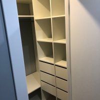 Гардеробный шкаф в небольшую комнату 1.5 на 1.5 м