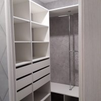 Гардеробная комната в небольшую комнату